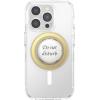 PopSockets Phone Grip for MagSafe, Magnetic Holder, Phone Stand, Crystal – Eye of the Beholder Gold(Do Not Disturb)