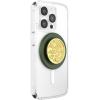 PopSockets Phone Grip for MagSafe, Magnetic Holder, Phone Stand, Crystal – Eye of the Beholder Gold(Enamel Dragon)