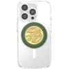 PopSockets Phone Grip for MagSafe, Magnetic Holder, Phone Stand, Crystal – Eye of the Beholder Gold(Enamel Dragon)