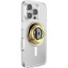 PopSockets Phone Grip for MagSafe, Magnetic Holder, Phone Stand, Crystal – Eye of the Beholder Gold(Eye of the Beholder Gold)