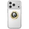 PopSockets Phone Grip for MagSafe, Magnetic Holder, Phone Stand, Crystal – Eye of the Beholder Gold(Eye of the Beholder Gold Adhesive)