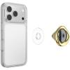 PopSockets Phone Grip for MagSafe, Magnetic Holder, Phone Stand, Crystal – Eye of the Beholder Gold(Eye of the Beholder Gold Adhesive)