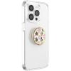 PopSockets Phone Grip for MagSafe, Magnetic Holder, Phone Stand, Crystal – Eye of the Beholder Gold(Feel Pretty)