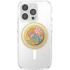 PopSockets Phone Grip for MagSafe, Magnetic Holder, Phone Stand, Crystal – Eye of the Beholder Gold(Gaudy gold)