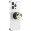 PopSockets Phone Grip for MagSafe, Magnetic Holder, Phone Stand, Crystal – Eye of the Beholder Gold(Wild Flowers)