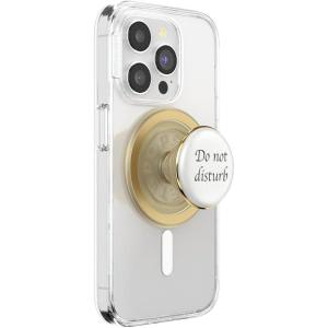 PopSockets Phone Grip for MagSafe, Magnetic Holder, Phone Stand, Crystal – Eye of the Beholder Gold(Do Not Disturb)