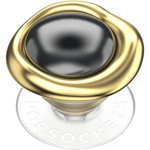 PopSockets Phone Grip for MagSafe, Magnetic Holder, Phone Stand, Crystal – Eye of the Beholder Gold(Eye of the Beholder Gold Adhesive)