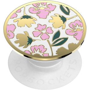 PopSockets Phone Grip for MagSafe, Magnetic Holder, Phone Stand, Crystal – Eye of the Beholder Gold(Feel Pretty)