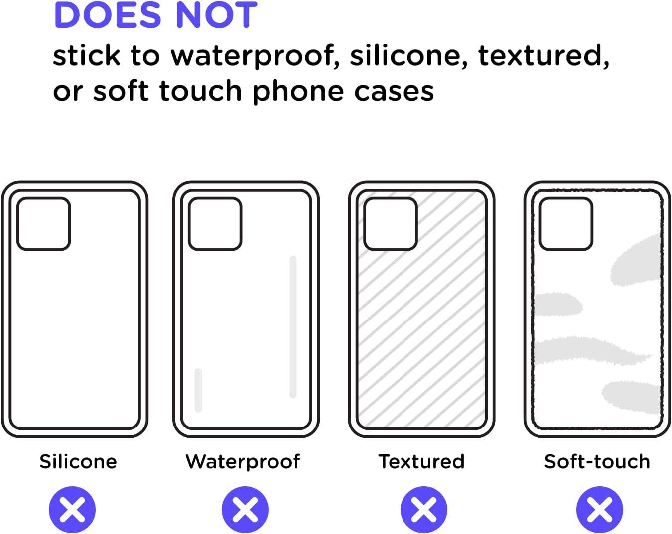 image:imagePopSockets Adhesive Phone Grip Holder Phone Stand Crystal Eye of the Beholder SilverClear Glitter