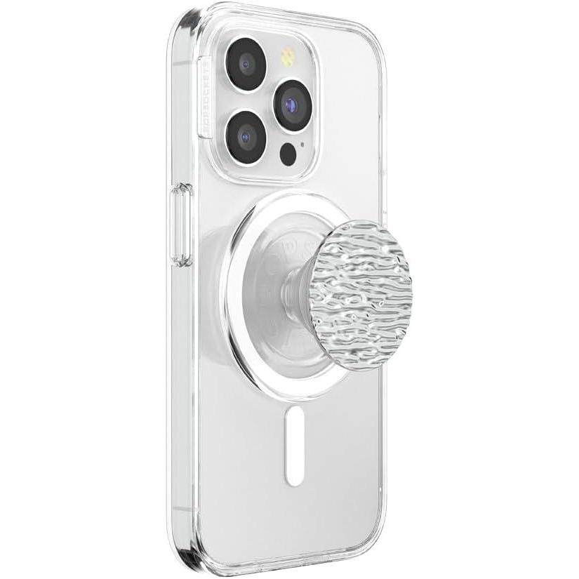 image:imagePopSockets Adhesive Phone Grip Holder Phone Stand Crystal Eye of the Beholder SilverFata Morgana