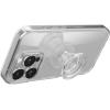 PopSockets Adhesive Phone Grip, Holder, Phone Stand, Crystal – Eye of the Beholder Silver(Clear)