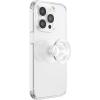 PopSockets Adhesive Phone Grip, Holder, Phone Stand, Crystal – Eye of the Beholder Silver(Clear)