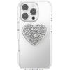 PopSockets Adhesive Phone Grip, Holder, Phone Stand, Crystal – Eye of the Beholder Silver(Confetti Foil Silver)
