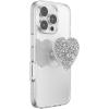 PopSockets Adhesive Phone Grip, Holder, Phone Stand, Crystal – Eye of the Beholder Silver(Confetti Foil Silver)