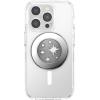 PopSockets Adhesive Phone Grip, Holder, Phone Stand, Crystal – Eye of the Beholder Silver(Enamel Astro)
