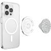 PopSockets Adhesive Phone Grip, Holder, Phone Stand, Crystal – Eye of the Beholder Silver(Fata Morgana)