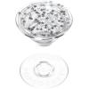 PopSockets Adhesive Phone Grip, Holder, Phone Stand, Crystal – Eye of the Beholder Silver(Star Fire)