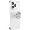 PopSockets Adhesive Phone Grip, Holder, Phone Stand, Crystal – Eye of the Beholder Silver(Star Fire)
