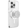 PopSockets Adhesive Phone Grip, Holder, Phone Stand, Crystal – Eye of the Beholder Silver(Fata Morgana)