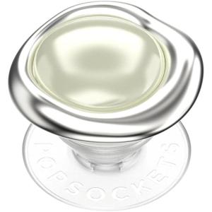 PopSockets Adhesive Phone Grip, Holder, Phone Stand, Crystal – Eye of the Beholder Silver(Eye of the Beholder Silver Adhesive)
