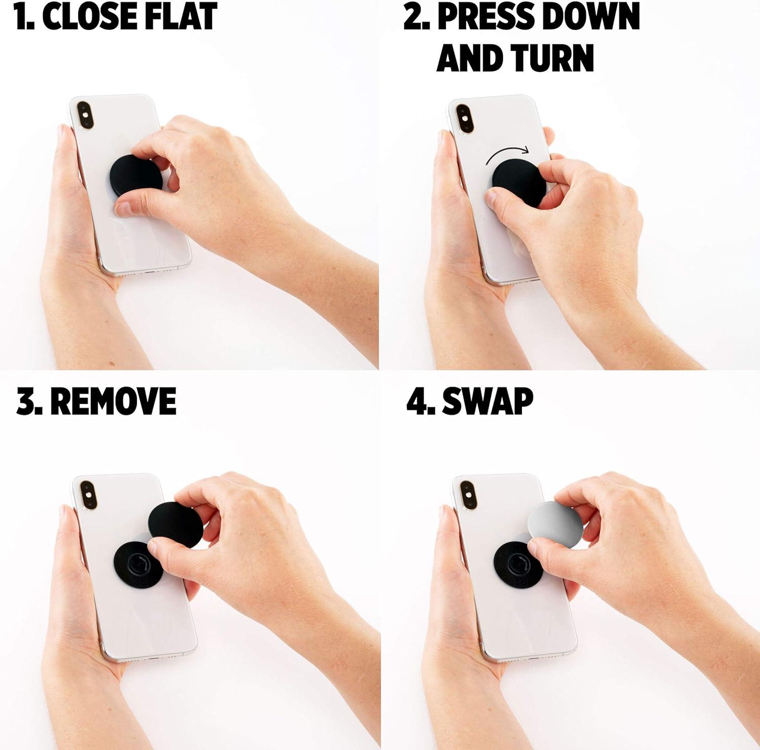 image:imagePopSockets Phone Grip with Expanding Kickstand Adhesive Grip AVOLancheSingle