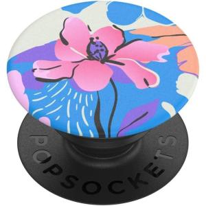 PopSockets Adhesive Phone Grip, Holder, Phone Stand, Flower – Vivid Bloom