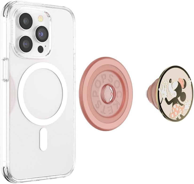 image:imagePopSockets Adhesive Phone Grip Holder Phone Stand Disney Earridescent Gold MickeyDaisy Sniff