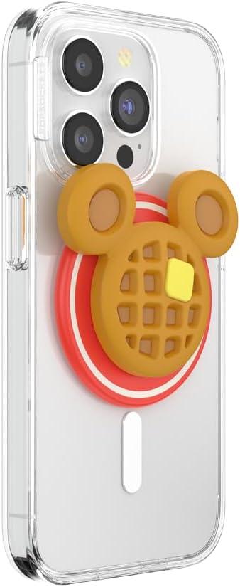 image:imagePopSockets Adhesive Phone Grip Holder Phone Stand Disney Earridescent Gold MickeyMickey Waffle