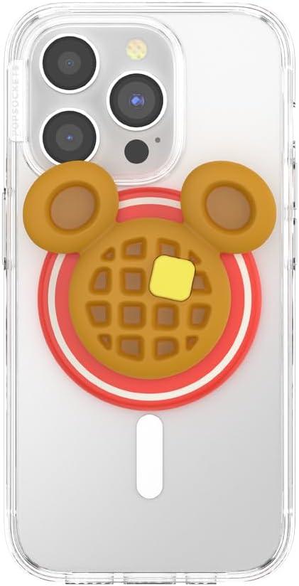 image:imagePopSockets Adhesive Phone Grip Holder Phone Stand Disney Earridescent Gold MickeyMickey Waffle