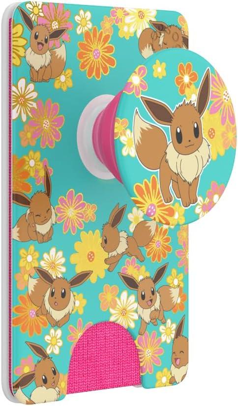 image:imagePopSockets Phone Wallet for MagSafe Phone Card Holder with Grip Pokemon Gengar Dream EaterFlower Power Eevee