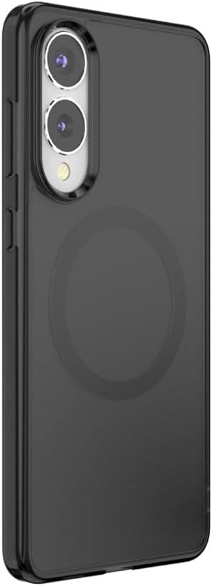 image:imagePopSockets Samsung Galaxy S26 Phone Case Compatible with MagSafe Black Transluscent BlackBlack Transluscent