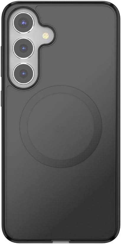 image:imagePopSockets Samsung Galaxy S26 Phone Case Compatible with MagSafe Black Transluscent BlackBlack Transluscent