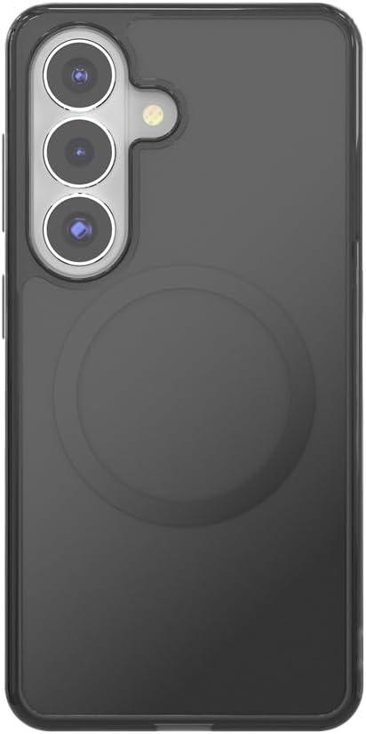 image:imagePopSockets Samsung Galaxy S26 Phone Case Compatible with MagSafe Black Transluscent BlackBlack Transluscent