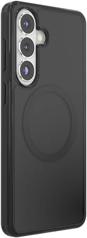 image:imagePopSockets Samsung Galaxy S26 Phone Case Compatible with MagSafe Black Transluscent BlackBlack Transluscent
