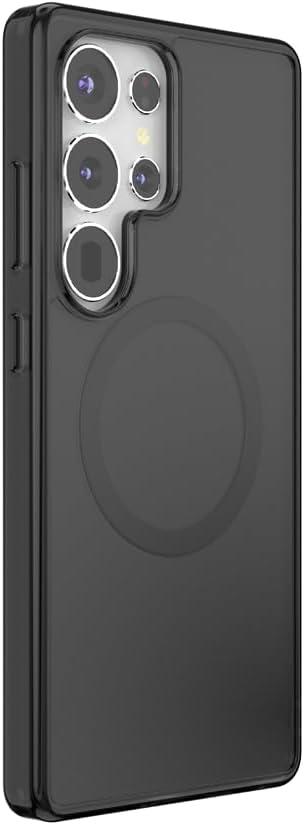 image:imagePopSockets Samsung Galaxy S26 Phone Case Compatible with MagSafe Black Transluscent BlackBlack Transluscent