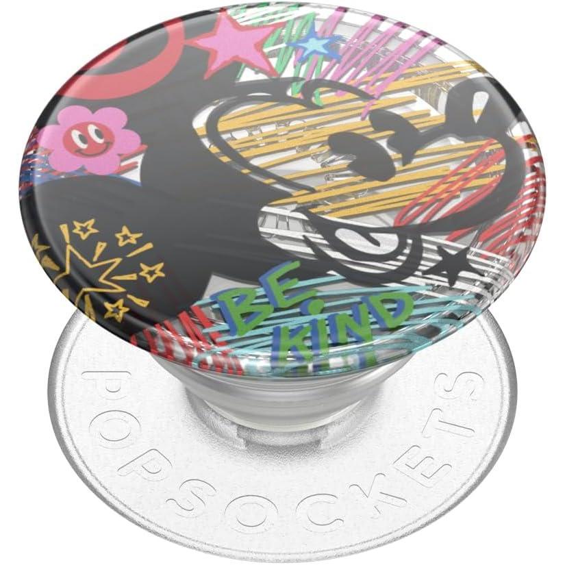 image:imagePopSockets Adhesive Phone Grip Holder Phone Stand Disney  Translucent All About MinnieMickey Be Kind