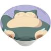 PopSockets Phone Grip for MagSafe, Magnetic Holder, Phone Stand, Pokemon – Mew Whimsy(Snorlax Knocked)