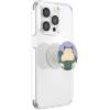 PopSockets Phone Grip for MagSafe, Magnetic Holder, Phone Stand, Pokemon – Mew Whimsy(Snorlax Knocked)