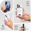 PopSockets Samsung Galaxy S26 Phone Case Compatible with MagSafe, Black – Transluscent Black(Clear)