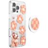 PopSockets iPhone 16 Pro Max Case Compatible with MagSafe, Phone Case for iPhone 16 Pro Max, Wireless Charging Compatible, Case Only – Disney Classics – Minnie Checker Flower(Minnie Checker Flower)
