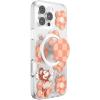 PopSockets iPhone 16 Pro Max Case Compatible with MagSafe, Phone Case for iPhone 16 Pro Max, Wireless Charging Compatible, Case Only – Disney Classics – Minnie Checker Flower(Minnie Checker Flower)