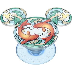 PopSockets Adhesive Phone Grip, Holder, Phone Stand, Disney – Translucent All About Minnie(Mickey Koi)