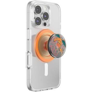 PopSockets Phone Grip for MagSafe, Magnetic Holder, Phone Stand, Pokemon – Mew Whimsy(Charizard in Flight)