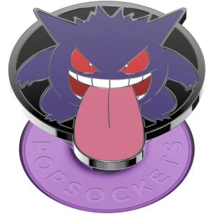 PopSockets Phone Grip for MagSafe, Magnetic Holder, Phone Stand, Pokemon – Mew Whimsy(Gengar Night)