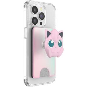 PopSockets Phone Wallet for MagSafe, Phone Card Holder with Grip, Pokemon – Gengar Dream Eater(Jiggly Puff)