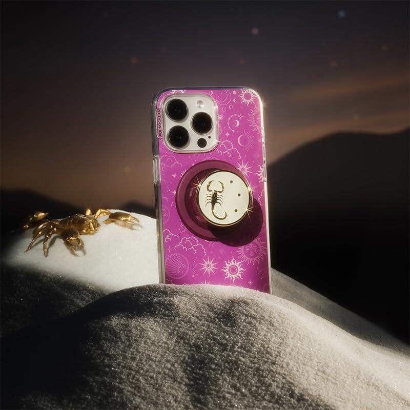 image:imagePopSockets Phone Grip with Expanding Kickstand Adhesive Grip Oil AgateScorpio