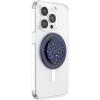 PopSockets Phone Grip with Expanding Kickstand, Adhesive Grip – Oil Agate(Regrind French Navy)