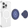 PopSockets Phone Grip with Expanding Kickstand, Adhesive Grip – Oil Agate(Regrind French Navy)