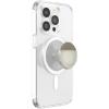 PopSockets Phone Grip with Expanding Kickstand, Adhesive Grip – Oil Agate(Stoneware Coco Cream)