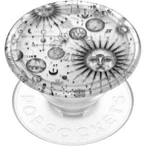 PopSockets Phone Grip with Expanding Kickstand, Adhesive Grip – Oil Agate(Cosmic Sun)